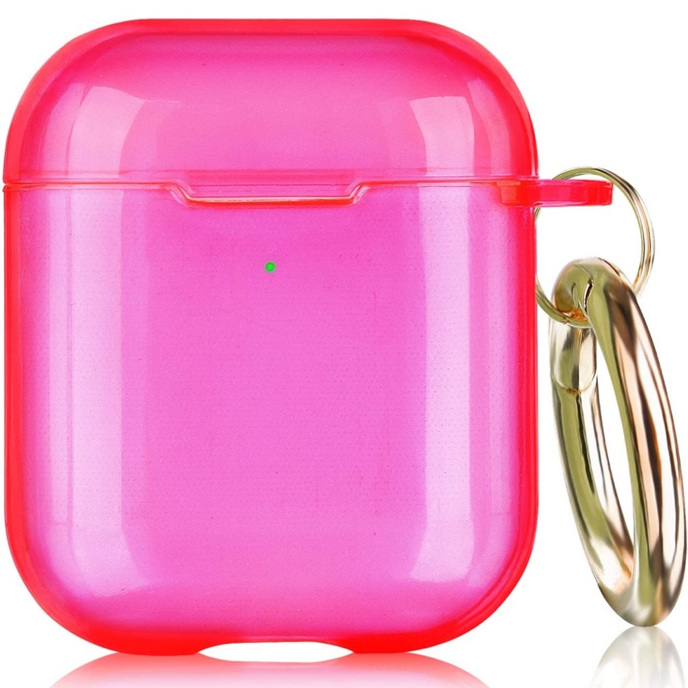 Neon Pink AirPods Case